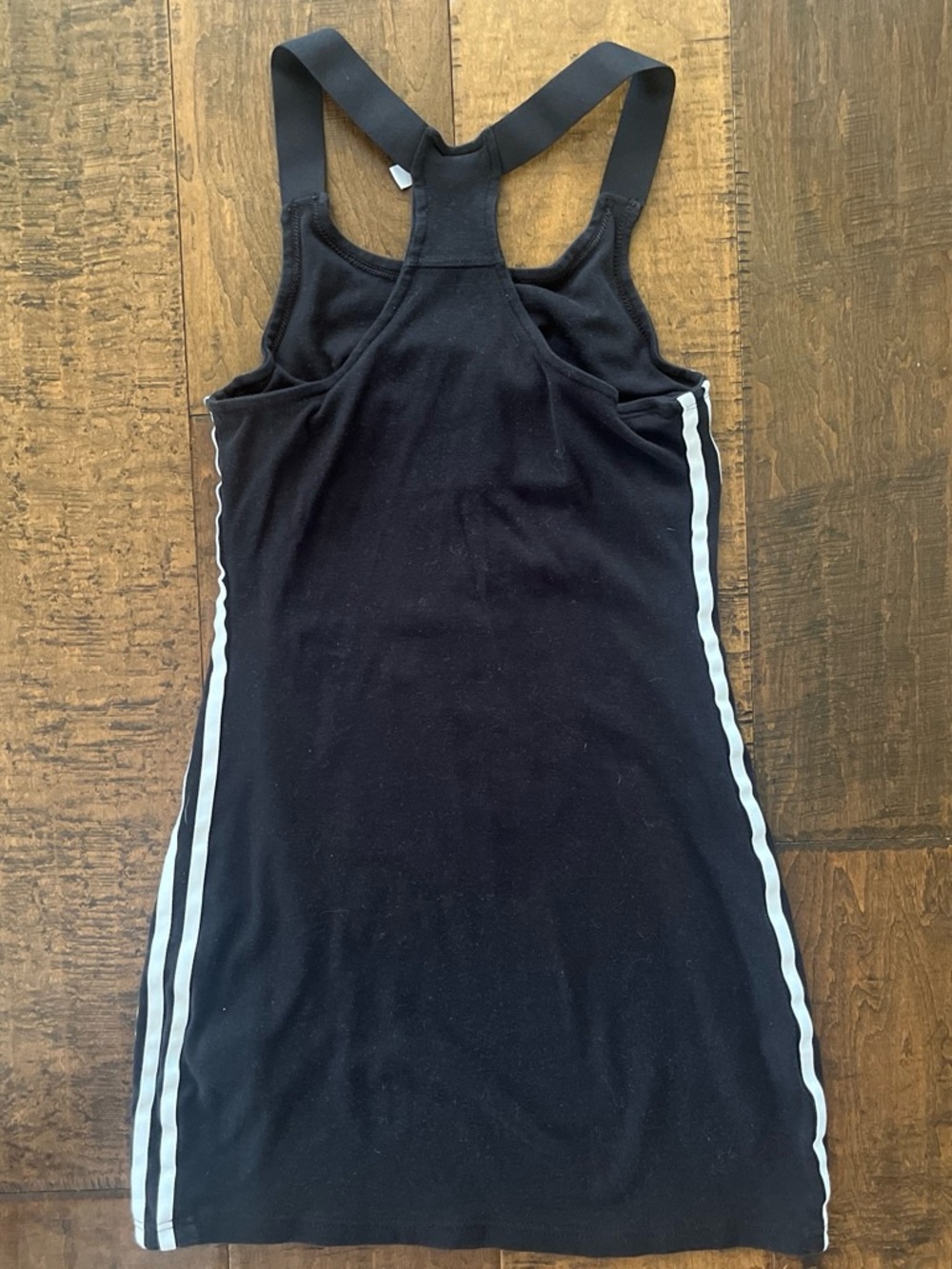 Adidas Originals Racer B Dress, form-fitting, sleeveless bodycon dress Sz. XS - Picture 4 of 6